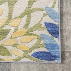 NuLOOM Rosana Floral Machine Washable Indoor/Outdoor Area Rug 21 NuLOOM Rosana Floral Machine Washable Indoor/Outdoor Area Rug -Rug Sales Store GUEST aeabc38f 636f 4056 b49a ddaa96882ea7