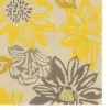 Trio Collection Rug Garden Party Gray - Linon