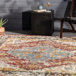 NuLOOM Indoor/Outdoor Transitional Medallion Muriel Patio Area Rug -Rug Sales Store GUEST b2866e59 03d5 40f9 9618 87a42bcffa65