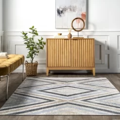 NuLOOM Akari Transitional Diamond Machine Washable Area Rug 18 NuLOOM Akari Transitional Diamond Machine Washable Area Rug -Rug Sales Store GUEST b3999151 98a8 448f b1e8 536b4a8238c0