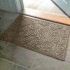 2'x3' Aqua Shield Swirls Indoor/Outdoor Doormat Camel - Bungalow Flooring