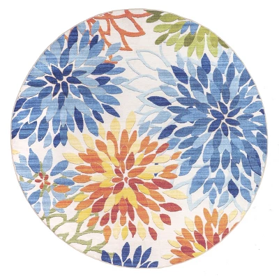 NuLOOM Rosana Floral Machine Washable Indoor/Outdoor Area Rug 17 NuLOOM Rosana Floral Machine Washable Indoor/Outdoor Area Rug - Image 17