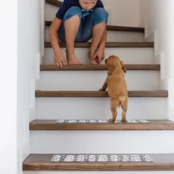 World Rug Gallery Modern Boho Design Non-Slip Stair Treads -Rug Sales Store GUEST b72bc25a 4c47 4216 a4c1 93e5b2d0b3e2