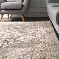 NuLOOM Vintage Cassie Fringe Area Rug -Rug Sales Store GUEST b96f014e 20dd 4bfb 94e3 d4cf22d2b085