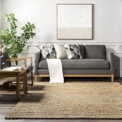 NuLOOM Hailey Hand Woven Jute Area Rug -Rug Sales Store GUEST bb46b655 9161 4aee a11c 638796ceea09