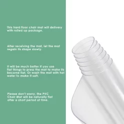 Costway 47'' X 47'' PVC Chair Floor Mat Home Office Protector For Home Office -Rug Sales Store GUEST c10fe36d 7e1e 4fc0 9997 d087dba73d01