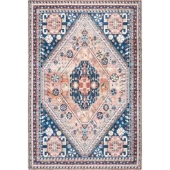 NuLOOM Nevaeh Machine Washable Bohemian Medallion Area Rug -Rug Sales Store GUEST c1a7a662 5d13 4185 a029 8304e96a199e
