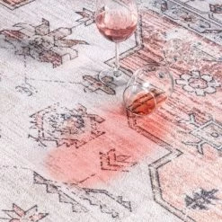 NuLOOM Eliza Machine Washable Traditional Medallion Area Rug -Rug Sales Store GUEST c2ca2977 2711 474f a406 03ee2eceb110 3