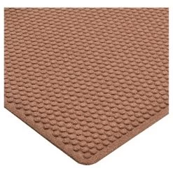 2'x3' Solid Dotted Doormat Light Brown - HomeTrax -Rug Sales Store GUEST c747d2c0 3070 42f8 8ccc c4d8917f77d9