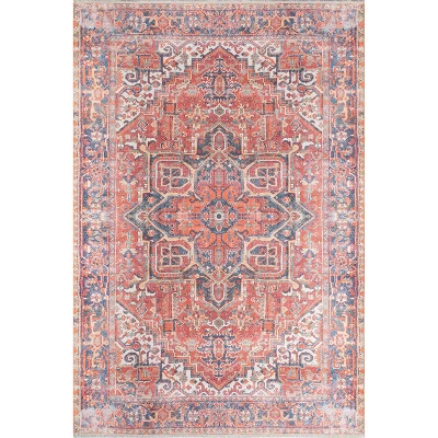 Chandler Medallion Rug Red - Momeni 6 Chandler Medallion Rug Red - Momeni - Image 6