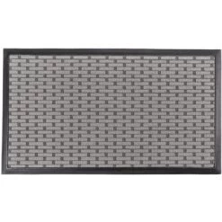 KAF Home Tufted Chain Door Mat | 17 X 30 Inches, Durable Indoor Outdoor Entry Way Rug | Perfect For Mud-Rooms, High Traffic Areas, Garages, Storefronts, And Everyday Home Use -Rug Sales Store GUEST c7be7854 9242 47f9 85a9 12ebb5fb47c0