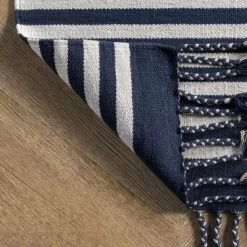 NuLOOM Rowen Striped Cotton Tassel Area Rug 20 NuLOOM Rowen Striped Cotton Tassel Area Rug -Rug Sales Store GUEST c93c8d8d df14 46c2 89e3 8537d50ab2ba