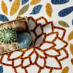 NuLOOM Monique Floral Indoor/Outdoor Area Rug 12 NuLOOM Monique Floral Indoor/Outdoor Area Rug -Rug Sales Store GUEST ca105fe9 7565 48d6 9f93 da9d4cdc70d1