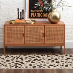 Daffodil Leopard Print Woven Rug - Threshold™ -Rug Sales Store GUEST ca6f0185 7f07 4025 bbdb 2103d7e23c18