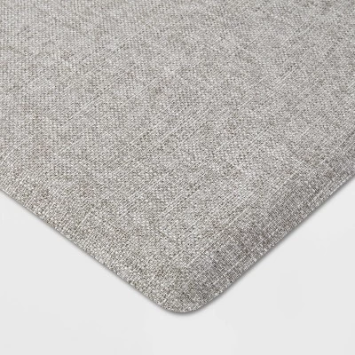 30" X 18" Basketweave Comfort Mat Gray - Threshold™ 2 30" X 18" Basketweave Comfort Mat Gray - Threshold™ - Image 2