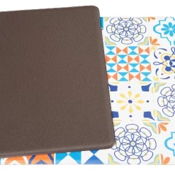 World Rug Gallery Geometric Tile Anti-Fatigue Standing Mat -Rug Sales Store GUEST ce7d97bd cb68 433b 8c0f 0ffb59dd647b