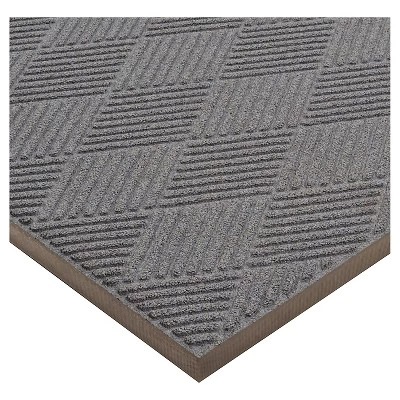Blue Solid Doormat - (3'x4') - HomeTrax 3 Blue Solid Doormat - (3'x4') - HomeTrax - Image 3