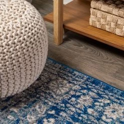 Ferro Filigree Charcoal Black And White Area Rug - JONATHAN Y -Rug Sales Store GUEST d1ec4940 06a6 40d0 a1f8 a45378b39e9a