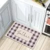 World Rug Gallery Gather Plaid Anti-Fatigue Standing Mat