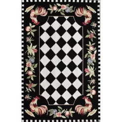 Angla Rooster Kitchen Area Rug Black - NuLOOM 19 Angla Rooster Kitchen Area Rug Black - NuLOOM -Rug Sales Store GUEST d3df06e2 d034 4c94 b097 0585751d67c9