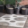 NuLOOM Andi Textured Geometric Indoor And Outdoor Patio Area Rug
