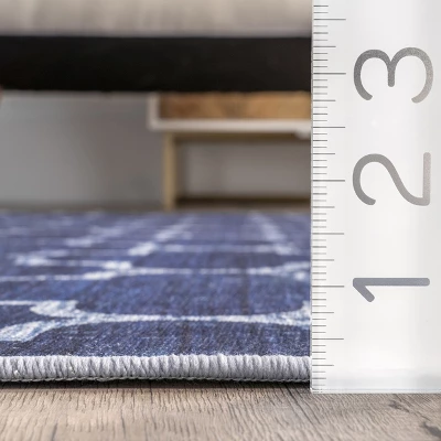 NuLOOM Maribel Geometric Machine Washable Indoor/Outdoor Area Rug 2 NuLOOM Maribel Geometric Machine Washable Indoor/Outdoor Area Rug - Image 2