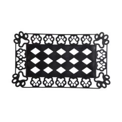 Evergreen Indoor Outdoor Doormat Bundle Set Of 4 - Frame And 3 Welcome Paw Print Pet Inserts -Rug Sales Store GUEST d75a466e fa10 424b 9949 46738a049f9e