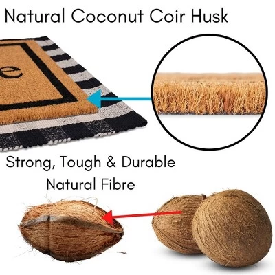 BirdRock Home Layered Welcome Mat With Vinyl Backing For Door Entryway 24 X 36 5 BirdRock Home Layered Welcome Mat With Vinyl Backing For Door Entryway 24 X 36 - Image 5