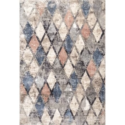 NuLOOM Saoirse Distressed Trellis Area Rug 11 NuLOOM Saoirse Distressed Trellis Area Rug - Image 11
