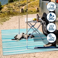 Castara Wavy Stripe Modern Indoor/Outdoor Area Rug - JONATHAN Y -Rug Sales Store GUEST d9e6394e 173a 4286 bc67 df7625802bce