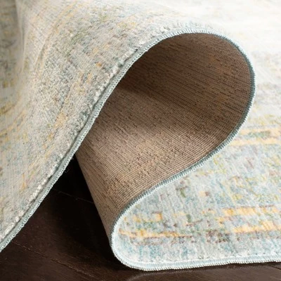 2'3"x8' Runner Valencia Rug Light Blue/Turquoise - Safavieh 3 2'3"x8' Runner Valencia Rug Light Blue/Turquoise - Safavieh - Image 3