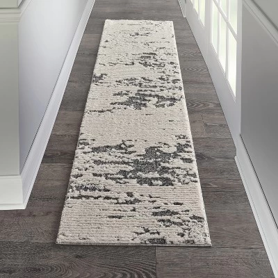 Nourison Textured Contemporary Plush Indoor Area Rug 3 Nourison Textured Contemporary Plush Indoor Area Rug - Image 3