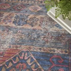 Nicole Curtis Machine Washable Distressed Southwestern Indoor Rug -Rug Sales Store GUEST ddbc919a 6364 4736 bc62 25befde68d70