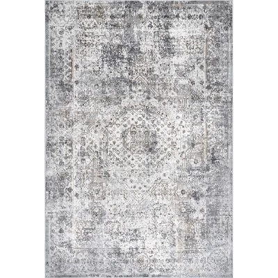 NuLOOM Lola Distressed Medallion Area Rug 10 NuLOOM Lola Distressed Medallion Area Rug - Image 10