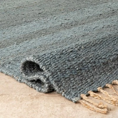 NuLOOM Handmade Benavides Tassel Area Rug 6 NuLOOM Handmade Benavides Tassel Area Rug - Image 6
