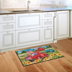 Land Of The Free Summer Doormat Patriotic Indoor Outdoor 30" X 18" Briarwood Lane -Rug Sales Store GUEST e421e34b 2116 4436 ba75 5ce2b93d467e