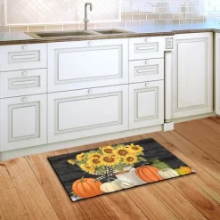 Fall's Glory Floral Doormat Sunflowers Indoor Outdoor 30" X 18" Briarwood Lane -Rug Sales Store GUEST e767bb11 ef10 41d4 b60a cf6151983f68