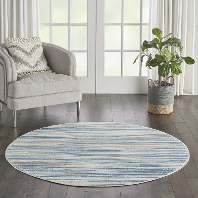 Nourison Jubilant Contemporary Stripes Area Rug 6 Nourison Jubilant Contemporary Stripes Area Rug - Image 6
