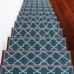 Sussexhome Stair Treads Trellisville Collection Contemporary And Soft, Adhesive Tape, 9" X 28" , Pack Of 4/7/13/15 -Rug Sales Store GUEST eebbbbaf c2d8 459c 889d 26416d0ebe7a