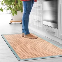 World Rug Gallery Natural Border Anti-Fatigue Standing Mat -Rug Sales Store GUEST eee0ecf9 93e3 45d5 ab25 50742ba23044