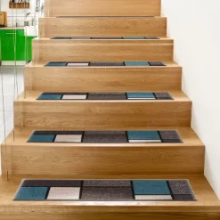 World Rug Gallery Contemporary Modern Boxes Non-Slip Stair Treads 16 World Rug Gallery Contemporary Modern Boxes Non-Slip Stair Treads -Rug Sales Store GUEST f8bceafb d47d 4444 9a26 348a6d39e96a