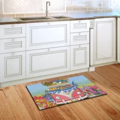 Peace Van Floral Doormat Everyday Indoor Outdoor 30" X 18" Briarwood Lane -Rug Sales Store GUEST facb625e 7d6a 498f a092 600d55d6c9d4