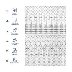 NuLOOM Moroccan Blythe Machine Washable Area Rug 22 NuLOOM Moroccan Blythe Machine Washable Area Rug -Rug Sales Store GUEST fad77fed 04cc 4f80 ad32 a586c3a18298