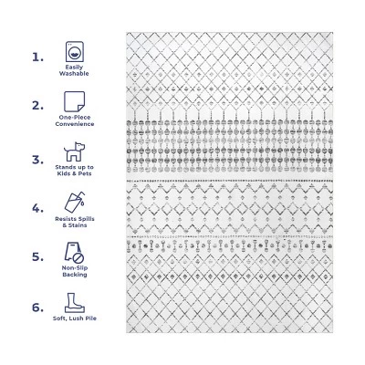 NuLOOM Moroccan Blythe Machine Washable Area Rug 11 NuLOOM Moroccan Blythe Machine Washable Area Rug - Image 11