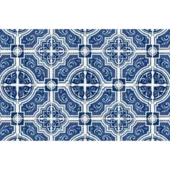 FlorArt French Quarter Low Profile Easy Clean Kitchen Mat Blue/White - Bungalow Flooring 18 FlorArt French Quarter Low Profile Easy Clean Kitchen Mat Blue/White - Bungalow Flooring -Rug Sales Store GUEST fadadfd4 f658 4146 b28f 16bdf0871763