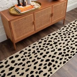 Daffodil Leopard Print Woven Rug - Threshold™ -Rug Sales Store GUEST fd7ce3b6 e6f3 40a7 83d7 ec02ffd3ec0b